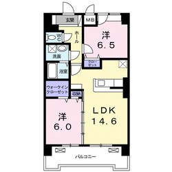 グランクリュ佐古　ＷＥＳＴの物件間取画像